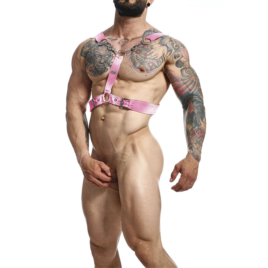 MOB - DNGEON PINK CHAIN HARNESS ONE SIZE Y 2 MOB - DNGEON PINK CHAIN HARNESS ONE SIZE Y - obrazek 2