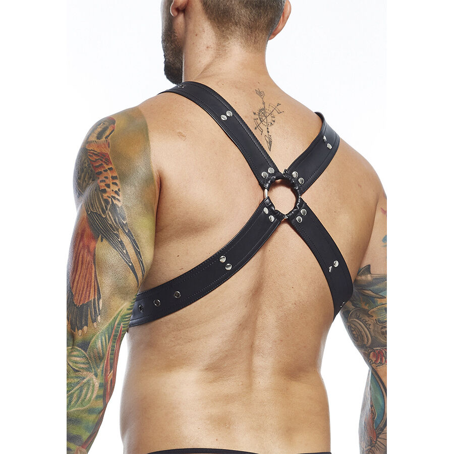 MOB - DNGEON BLACK HARNESS BELT ONE SIZE X 4 MOB - DNGEON BLACK HARNESS BELT ONE SIZE X - obrazek 4