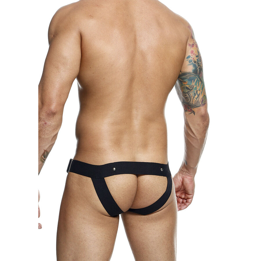 MOB - DNGEON JOCKSTRAP WITH COCK RING ONE SIZE 5 MOB - DNGEON JOCKSTRAP WITH COCK RING ONE SIZE - obrazek 5