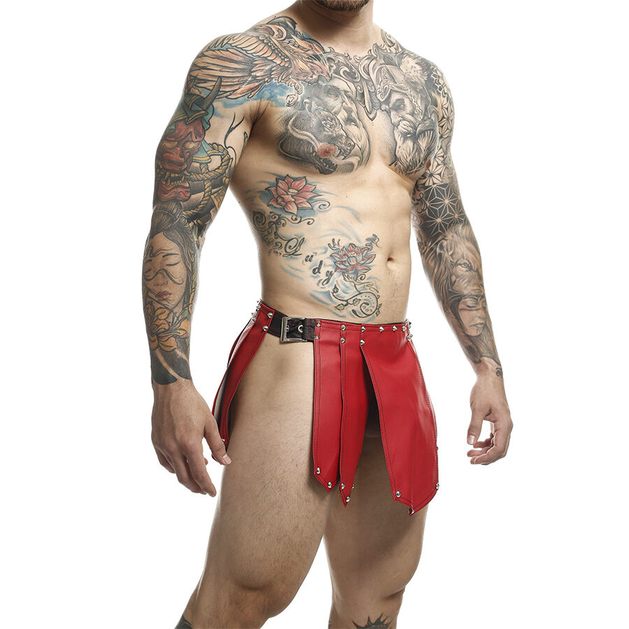 MOB - DNGEON RED ROMANDA SKIRT ONE SIZE 2 MOB - DNGEON RED ROMANDA SKIRT ONE SIZE - obrazek 2