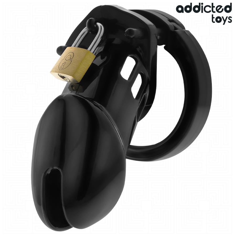 ADDICTED TOYS LOCKED - OBSIDIAN HOLD PENIS CAGE SIZE M 2 ADDICTED TOYS LOCKED - OBSIDIAN HOLD PENIS CAGE SIZE M - obrazek 2