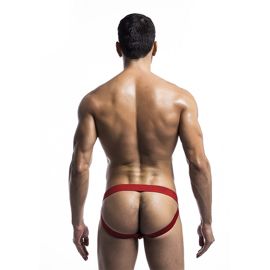 MOB - FETISH JOCKSTRAP SWIMSUIT RED SIZE L 2 MOB - FETISH JOCKSTRAP SWIMSUIT RED SIZE L - obrazek 2