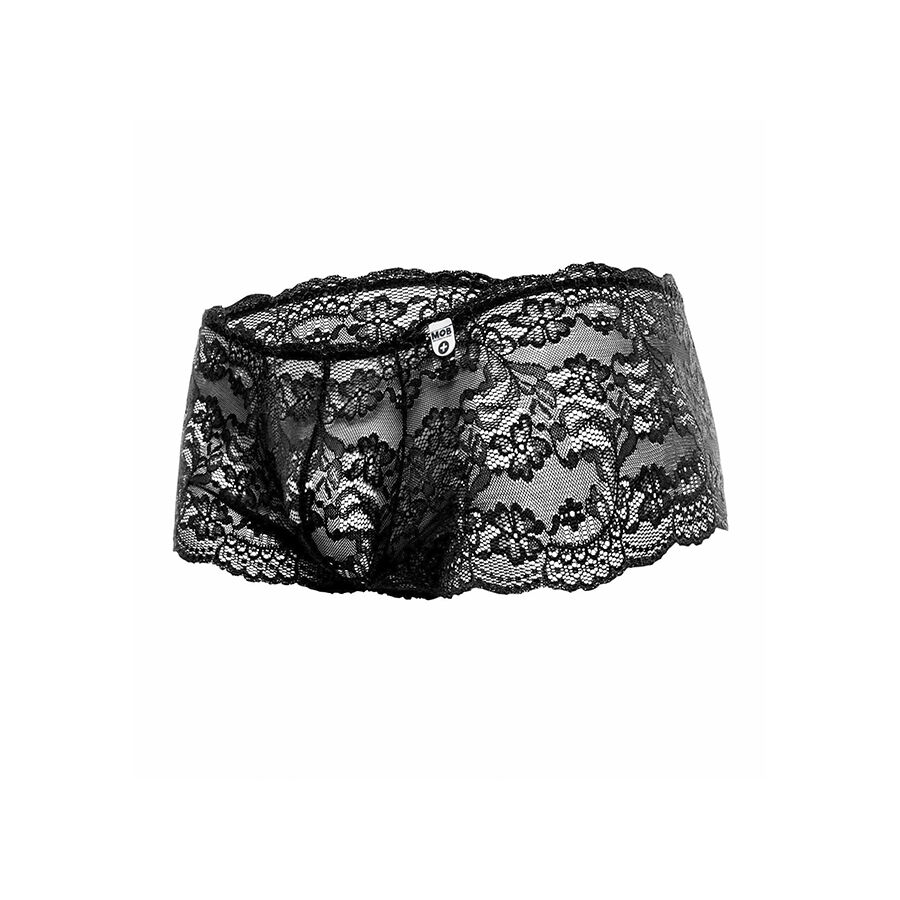 MOB - BLACK LACE BOXER SIZE L/XL 5 MOB - BLACK LACE BOXER SIZE L/XL - obrazek 5