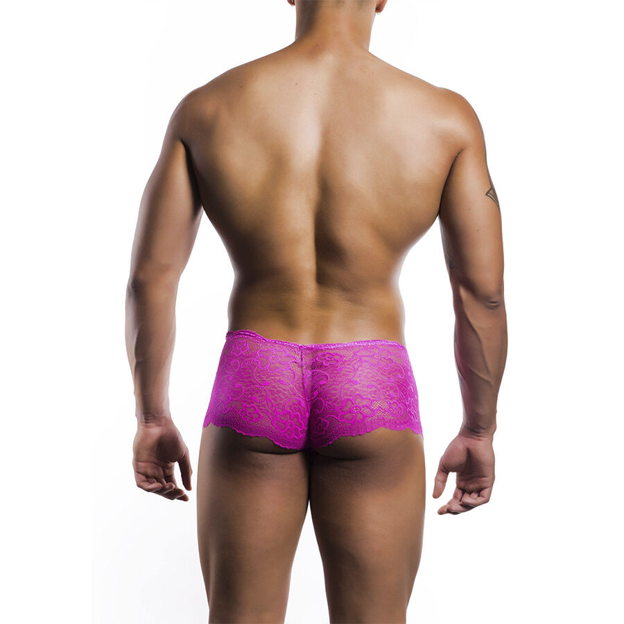MOB - PINK LACE BOXER SIZE L/XL 3 MOB - PINK LACE BOXER SIZE L/XL - obrazek 3