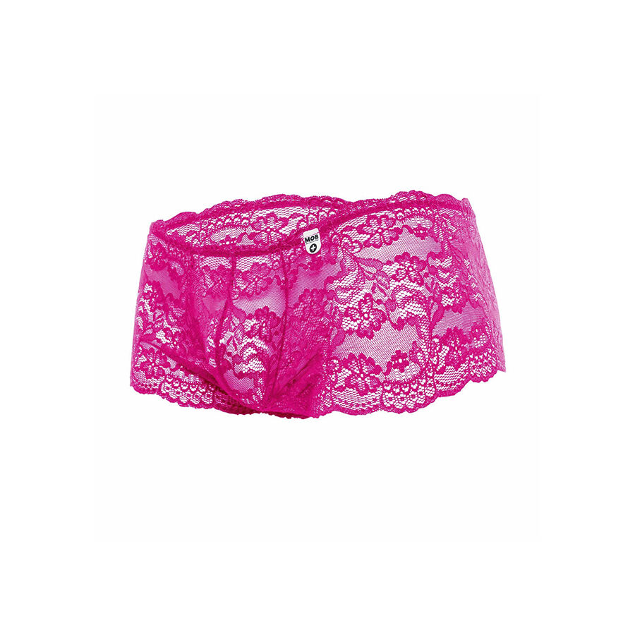 MOB - PINK LACE BOXER SIZE L/XL 4 MOB - PINK LACE BOXER SIZE L/XL - obrazek 4