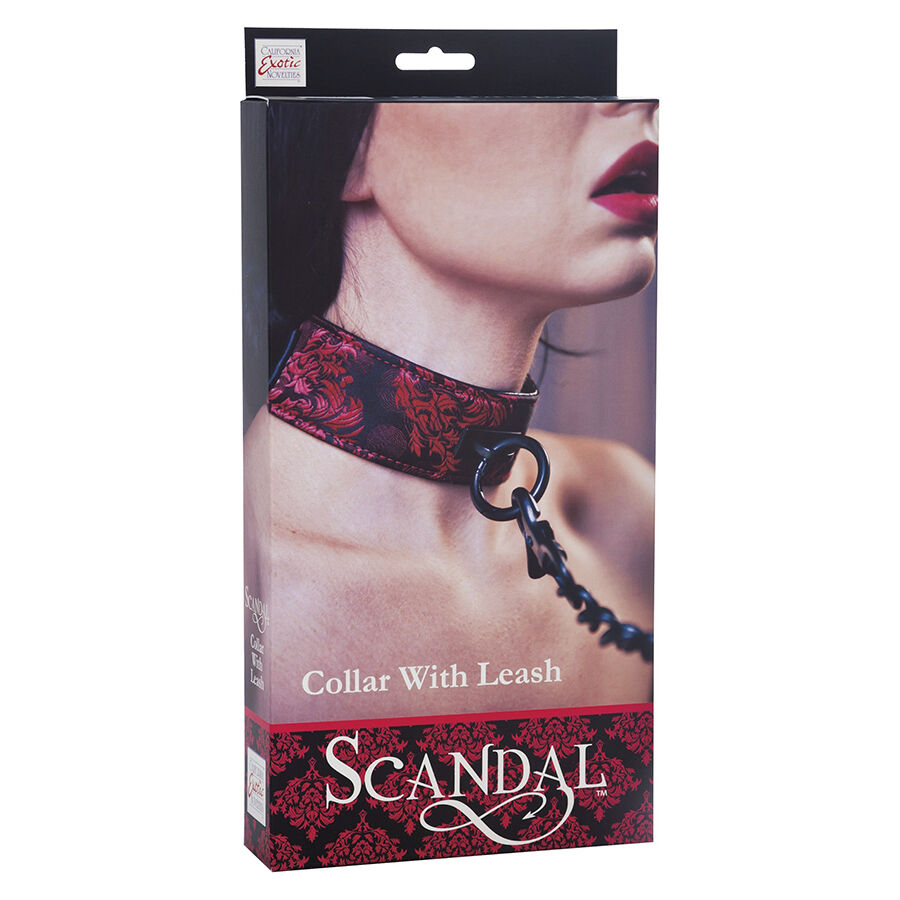 CALEXOTICS - SCANDAL NECKLACE WITH BLACK STRAP 2 CALEXOTICS - SCANDAL NECKLACE WITH BLACK STRAP - obrazek 2