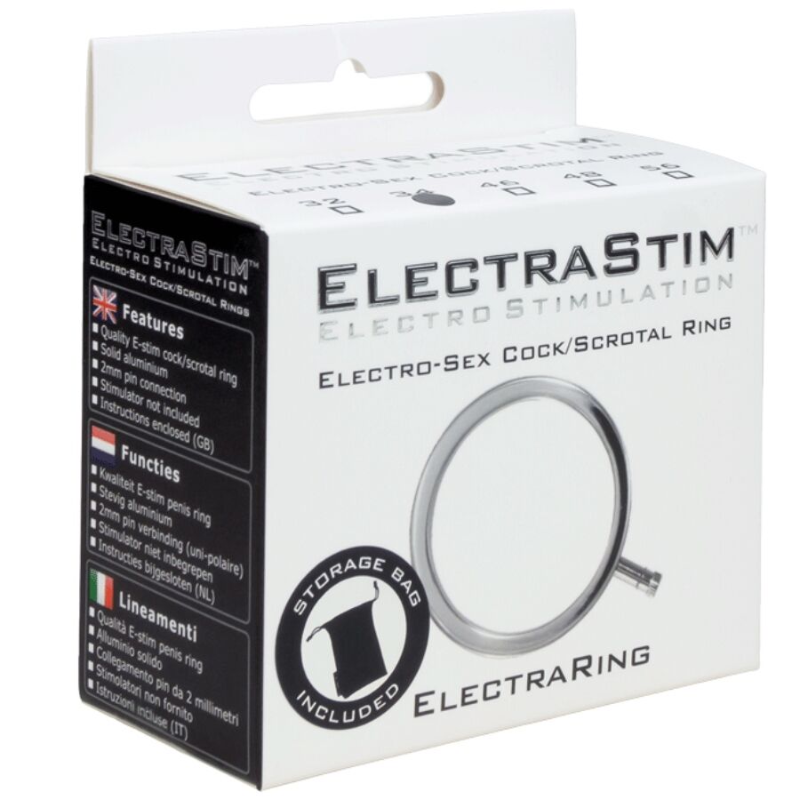 ELECTRASTIM - ELECTRARINGS METAL PENIS RING 32 MM 3 ELECTRASTIM - ELECTRARINGS METAL PENIS RING 32 MM - obrazek 3