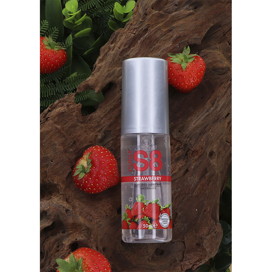 STIMUL8 - S8 STRAWBERRY LUBRICANT 125 ML 2 STIMUL8 - S8 STRAWBERRY LUBRICANT 125 ML - obrazek 2