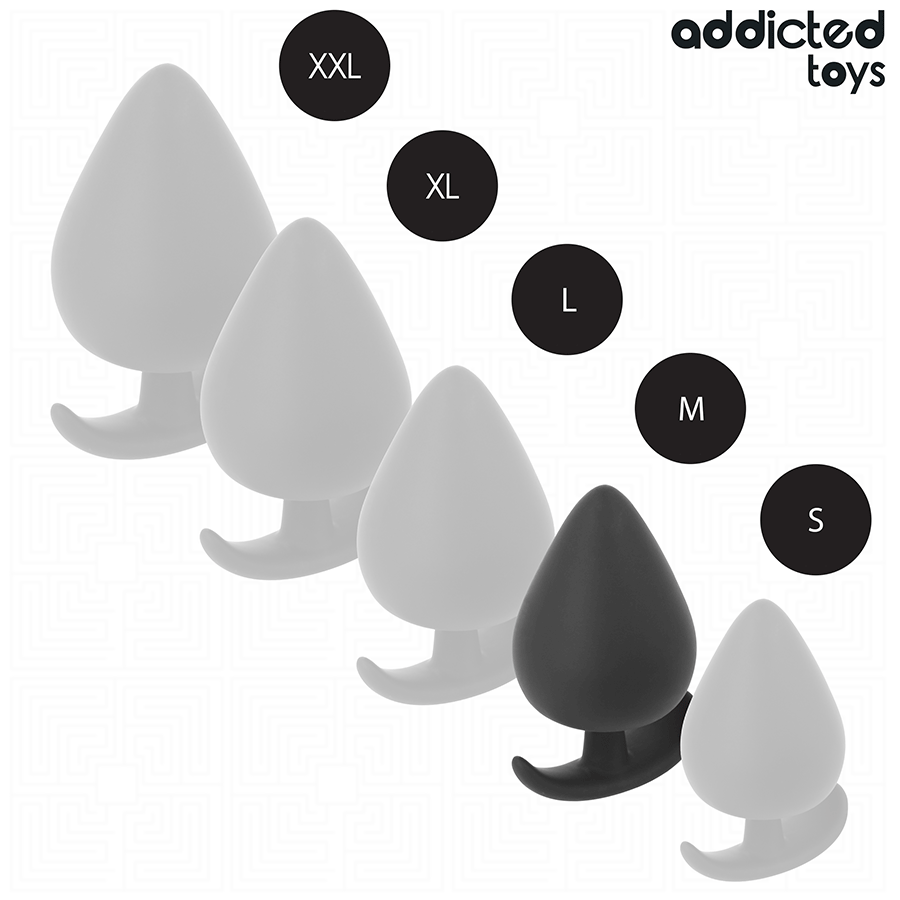 ADDICTED TOYS - ANAL PLUG SILICONE SIZE M 6.6 CM 5 ADDICTED TOYS - ANAL PLUG SILICONE SIZE M 6.6 CM - obrazek 5