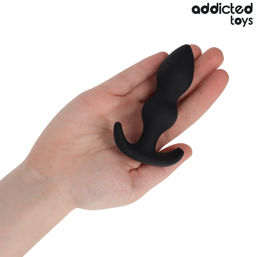 ADDICTED TOYS - ANAL PLUG SILICONE SIZE S 10.3 CM 3 ADDICTED TOYS - ANAL PLUG SILICONE SIZE S 10.3 CM - obrazek 3