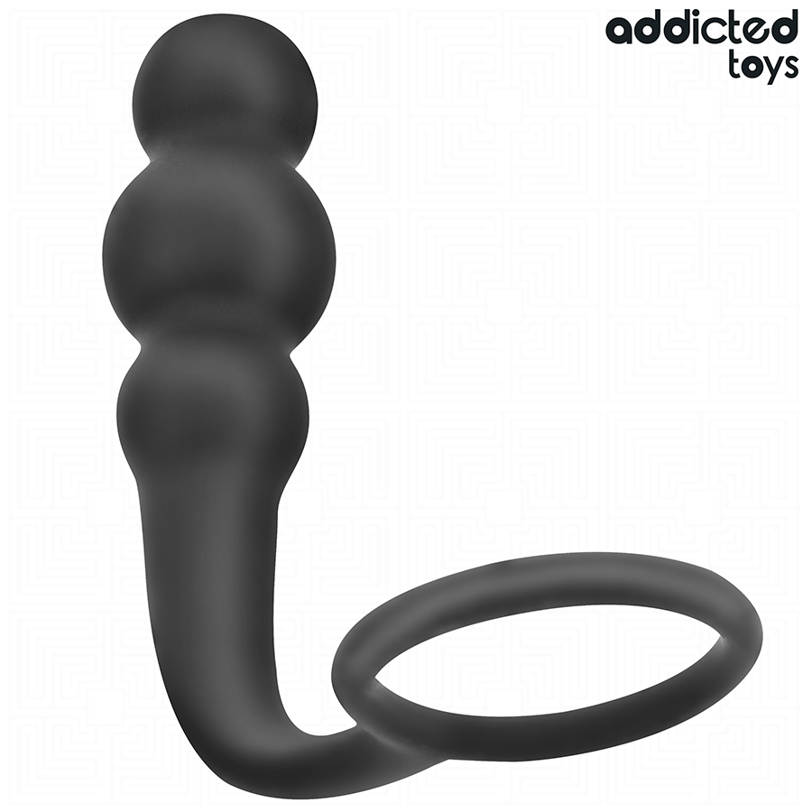 ADDICTED TOYS - ANAL PLUG WITH RING SILICONE MODEL 1 2 ADDICTED TOYS - ANAL PLUG WITH RING SILICONE MODEL 1 - obrazek 2