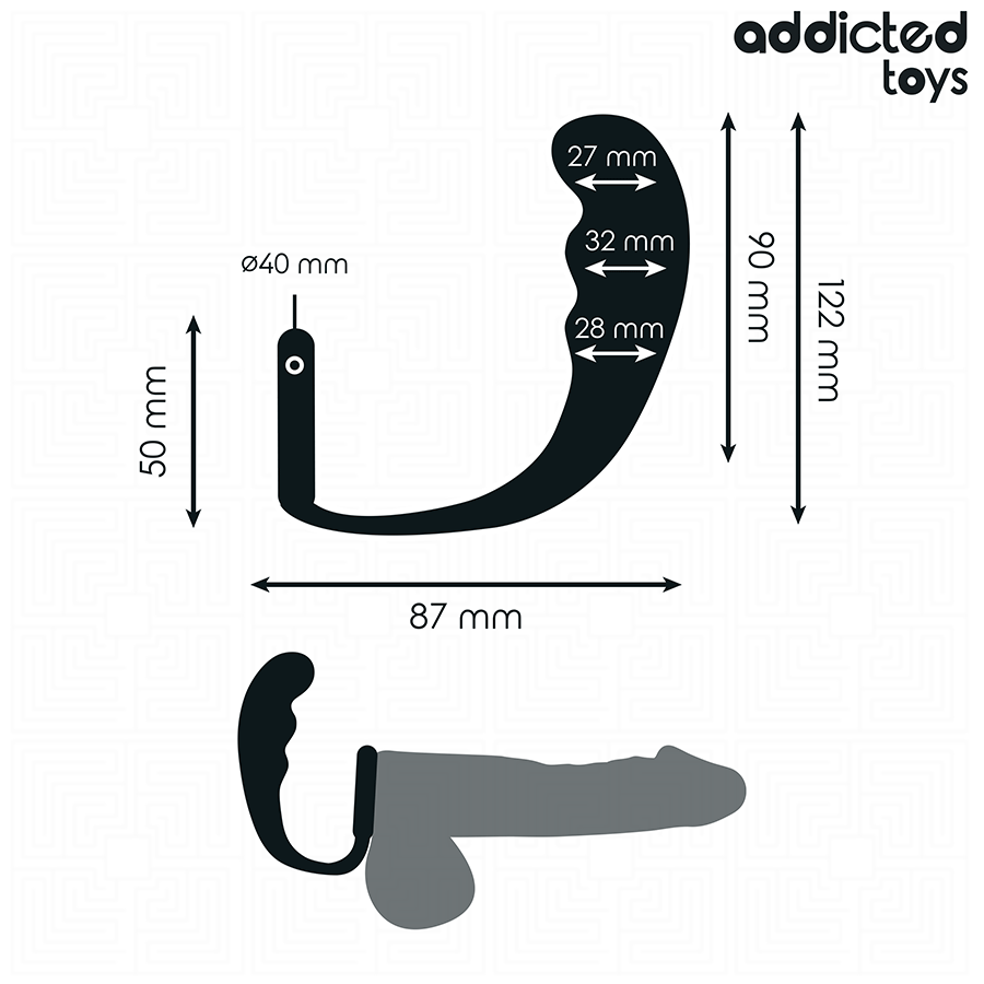 ADDICTED TOYS - ANAL PLUG WITH RING SILICONE MODEL 4 4 ADDICTED TOYS - ANAL PLUG WITH RING SILICONE MODEL 4 - obrazek 4