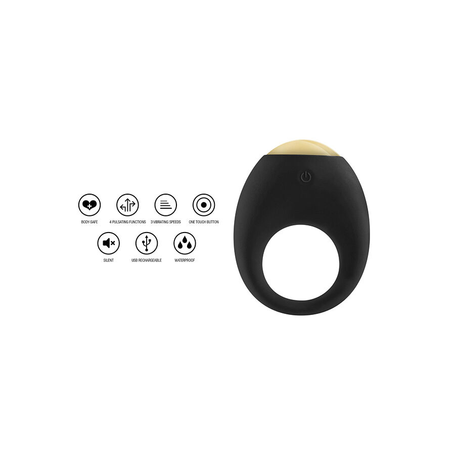 TOYJOY - ECLIPSE LIGHT VIBRATING PENIS RING 2 TOYJOY - ECLIPSE LIGHT VIBRATING PENIS RING - obrazek 2
