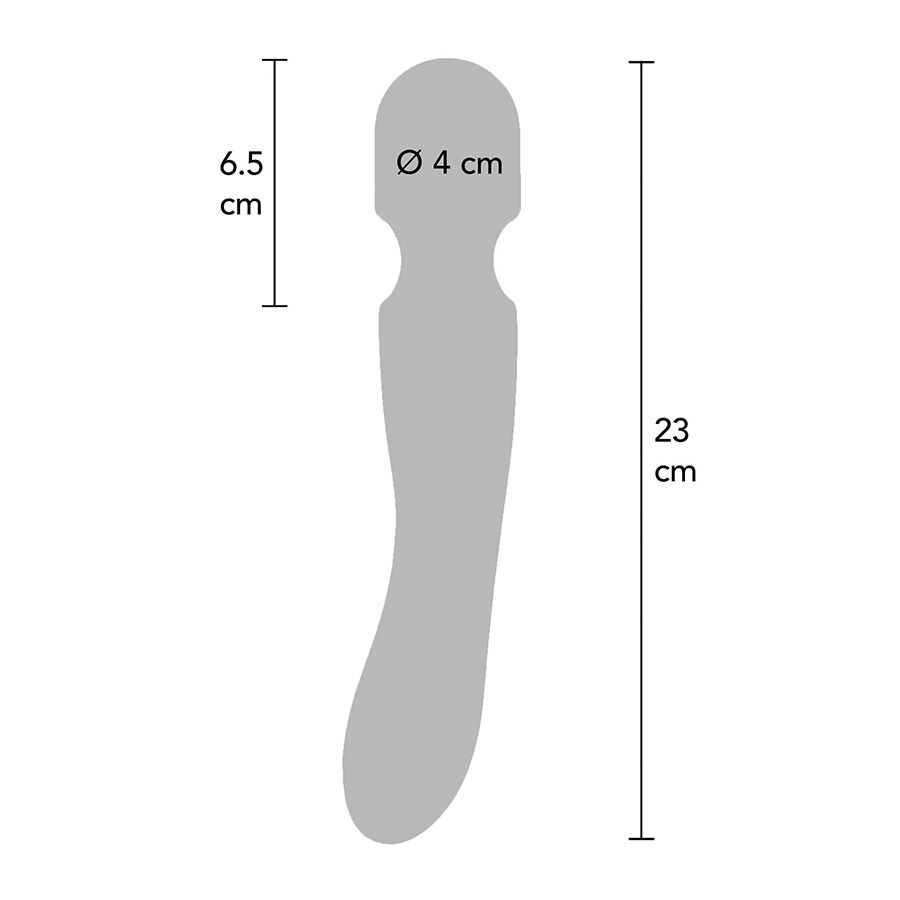 TOYJOY - LIGHT ZENITH WAND MASSAGER PURPLE 2 TOYJOY - LIGHT ZENITH WAND MASSAGER PURPLE - obrazek 2