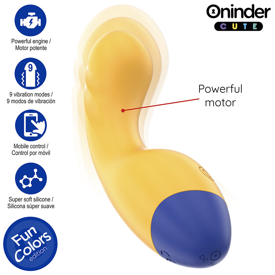 ONINDER CUTE - LOVE BUDDY MASTER G-SPOT VIBRATOR - FREE WORLDWIDE APP 4 ONINDER CUTE - LOVE BUDDY MASTER G-SPOT VIBRATOR - FREE WORLDWIDE APP - obrazek 4