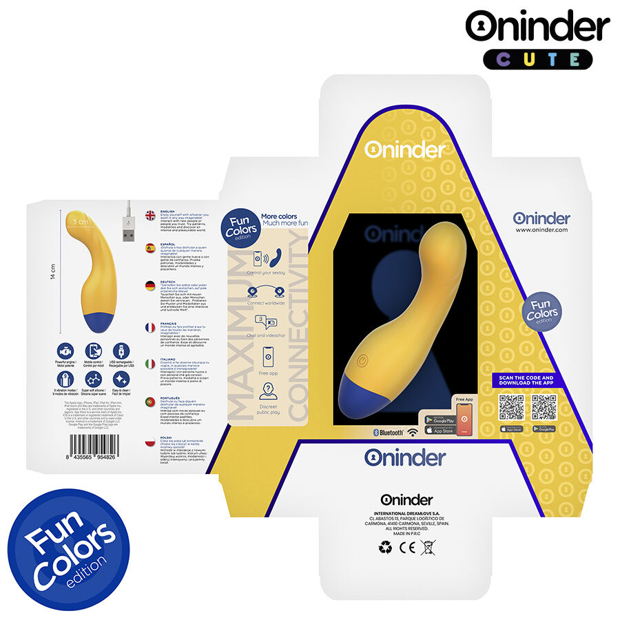 ONINDER CUTE - LOVE BUDDY MASTER G-SPOT VIBRATOR - FREE WORLDWIDE APP 5 ONINDER CUTE - LOVE BUDDY MASTER G-SPOT VIBRATOR - FREE WORLDWIDE APP - obrazek 5