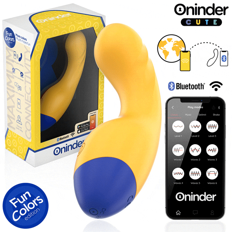 ONINDER CUTE - LOVE BUDDY MASTER G-SPOT VIBRATOR - FREE WORLDWIDE APP 2 ONINDER CUTE - LOVE BUDDY MASTER G-SPOT VIBRATOR - FREE WORLDWIDE APP - obrazek 2