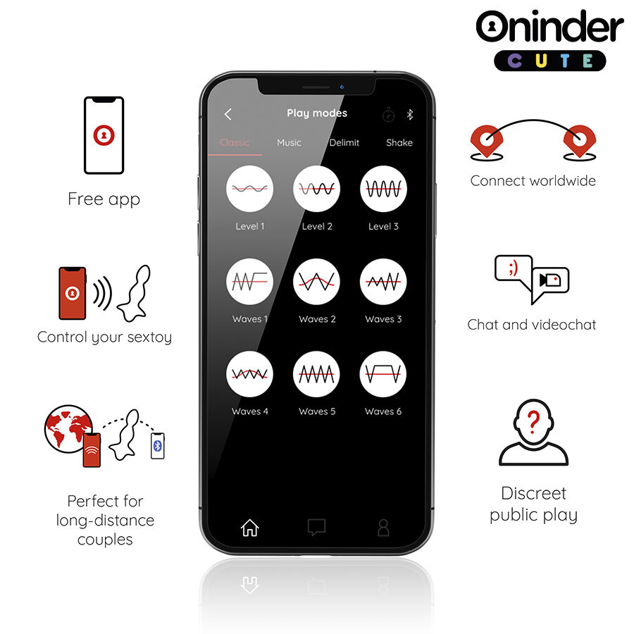ONINDER CUTE - LOVE BUTT VIBRATING ANAL PLUG DILATOR - FREE WORLDWIDE APP 4 ONINDER CUTE - LOVE BUTT VIBRATING ANAL PLUG DILATOR - FREE WORLDWIDE APP - obrazek 4