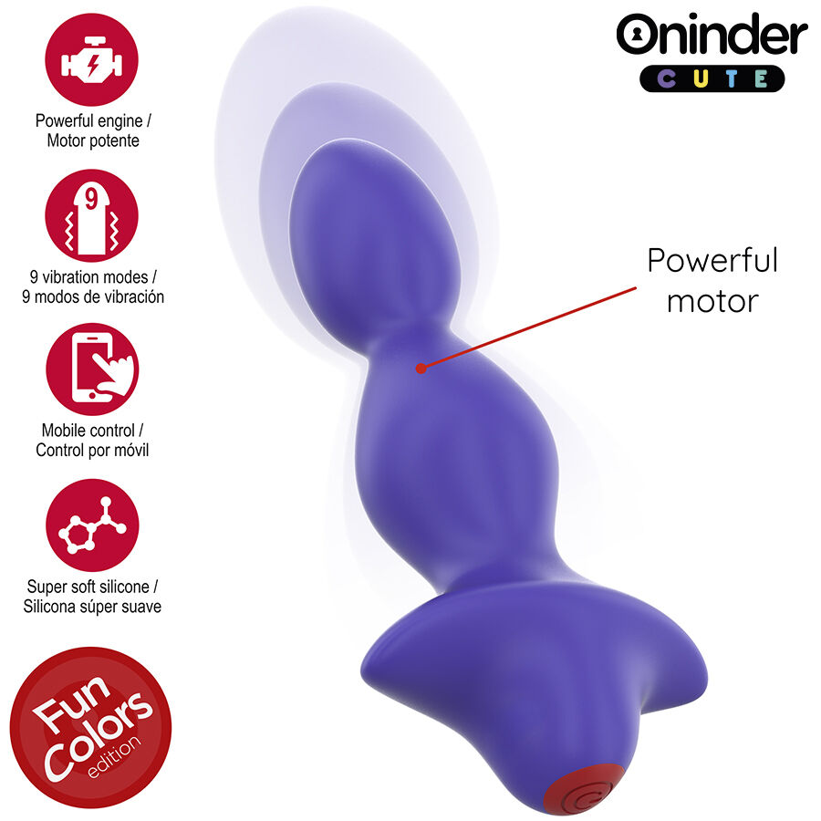 ONINDER CUTE - LOVE BUTT VIBRATING ANAL PLUG DILATOR - FREE WORLDWIDE APP 5 ONINDER CUTE - LOVE BUTT VIBRATING ANAL PLUG DILATOR - FREE WORLDWIDE APP - obrazek 5