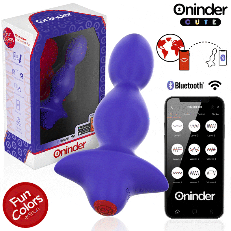 ONINDER CUTE - LOVE BUTT VIBRATING ANAL PLUG DILATOR - FREE WORLDWIDE APP 2 ONINDER CUTE - LOVE BUTT VIBRATING ANAL PLUG DILATOR - FREE WORLDWIDE APP - obrazek 2