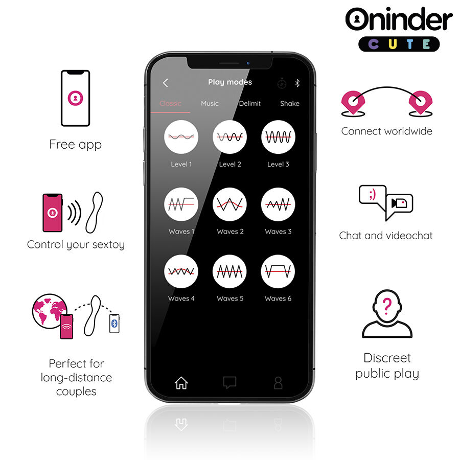 ONINDER CUTE - LOVE BUDDY MASTER G-SPOT VIBRATOR - FREE WORLDWIDE APP 3 ONINDER CUTE - LOVE BUDDY MASTER G-SPOT VIBRATOR - FREE WORLDWIDE APP - obrazek 3