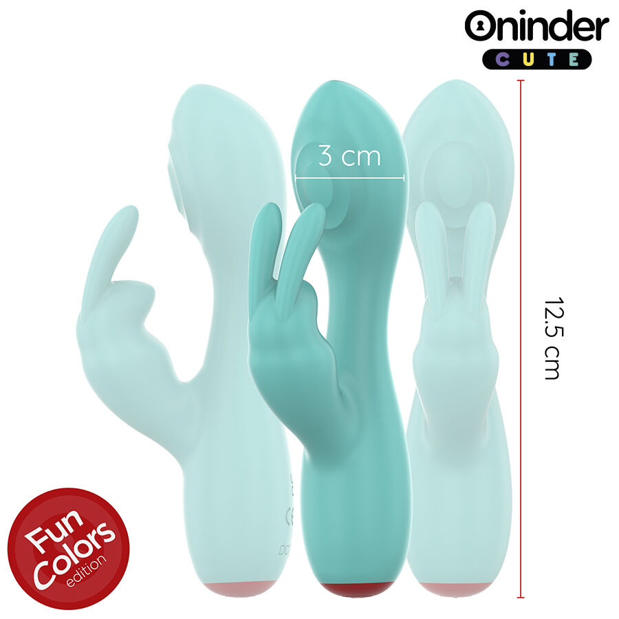 ONINDER CUTE - LOVE BUNNY G-SPOT CLITORAL VIBRATOR - FREE WORLDWIDE APP 3 ONINDER CUTE - LOVE BUNNY G-SPOT CLITORAL VIBRATOR - FREE WORLDWIDE APP - obrazek 3