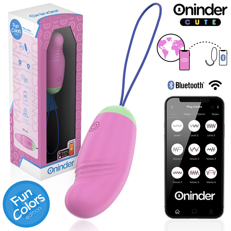 ONINDER CUTE - LOVE PLEASURE VIBRO-ROTATING EGG 360 SILICONE - FREE WORLDWIDE APP 3 ONINDER CUTE - LOVE PLEASURE VIBRO-ROTATING EGG 360 SILICONE - FREE WORLDWIDE APP - obrazek 3