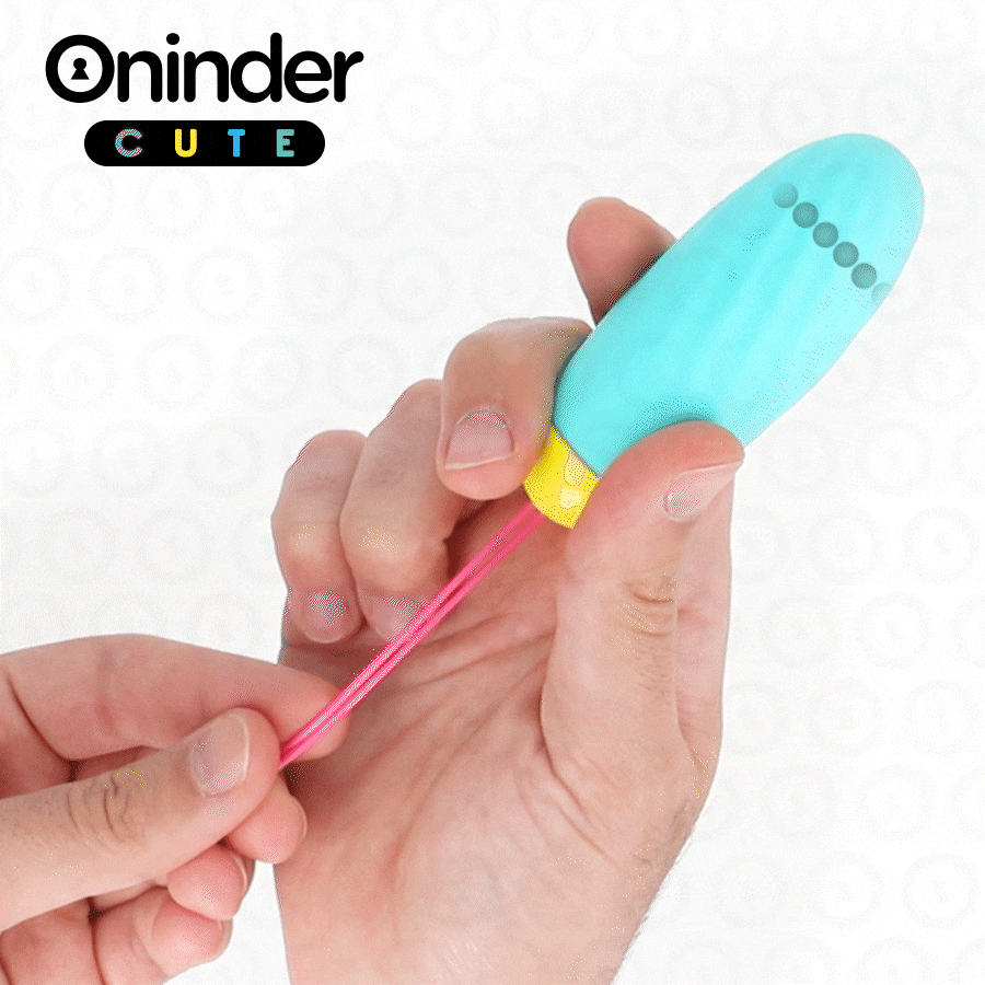 ONINDER CUTE - LOVE PLEASURE VIBRO-ROTATING SILICONE GEM EGG - FREE WORLDWIDE APP 1 ONINDER CUTE - LOVE PLEASURE VIBRO-ROTATING SILICONE GEM EGG - FREE WORLDWIDE APP