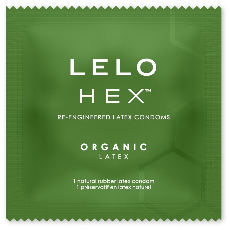 LELO - HEX ORGANIC CONDOM BOX 12 UNITS 2 LELO - HEX ORGANIC CONDOM BOX 12 UNITS - obrazek 2