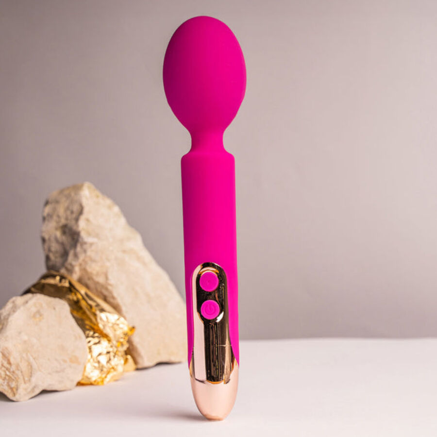 ROCKS- OFF - ORIEL FLEXIBLE WAND VIBRATOR FUCHSIA 2 ROCKS- OFF - ORIEL FLEXIBLE WAND VIBRATOR FUCHSIA - obrazek 2