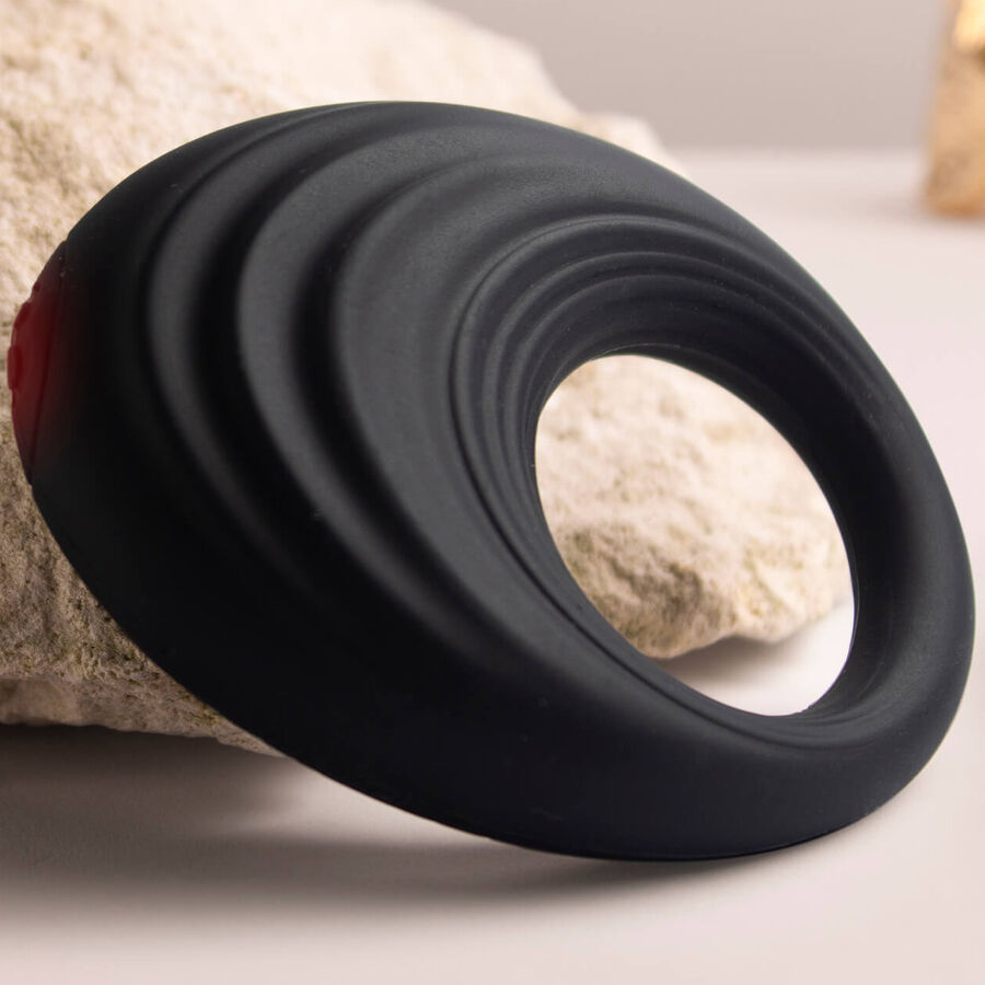 ROCKS-OFF - SPIRE BLACK VIBRATING PENIS RING 4 ROCKS-OFF - SPIRE BLACK VIBRATING PENIS RING - obrazek 4