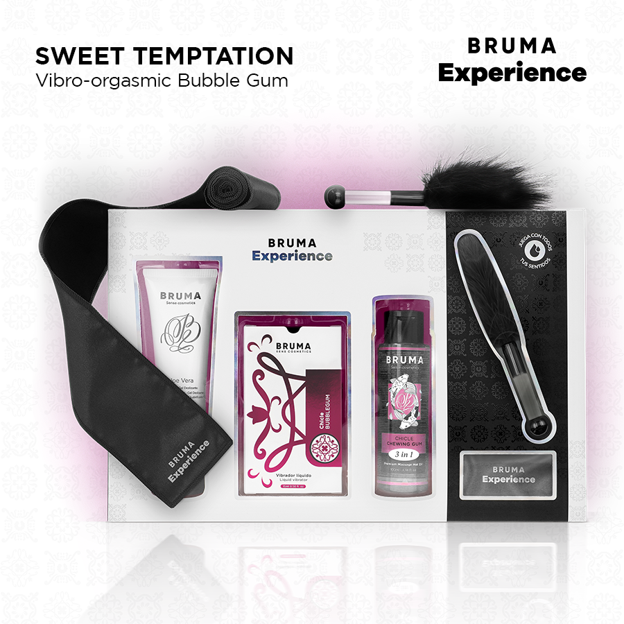 BRUMA XPERIENCE - VIBRO-ORGASMIC SWEET GUM TEMPTATION KIT 2 BRUMA XPERIENCE - VIBRO-ORGASMIC SWEET GUM TEMPTATION KIT - obrazek 2