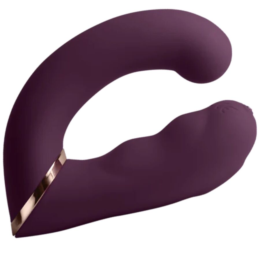 ROCKS-OFF - GEMINI DUAL VIBRATOR G-SPOT CLITORIS STIMULATOR PURPLE 2 ROCKS-OFF - GEMINI DUAL VIBRATOR G-SPOT CLITORIS STIMULATOR PURPLE - obrazek 2