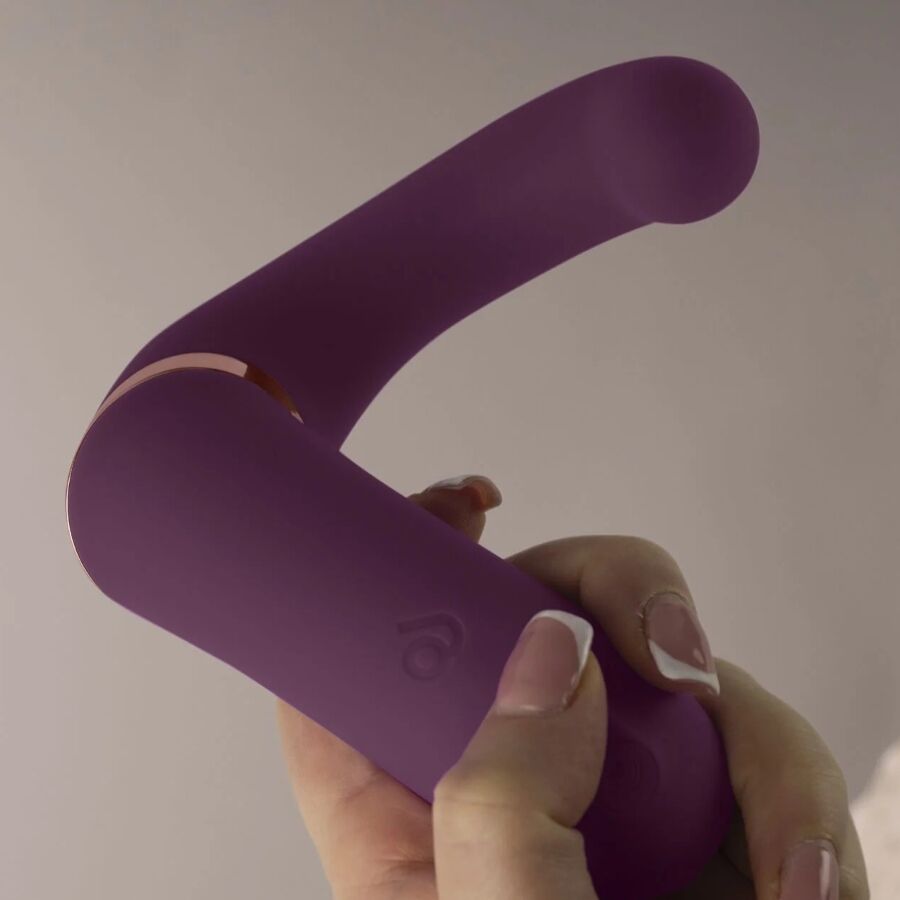 ROCKS-OFF - GEMINI DUAL VIBRATOR G-SPOT CLITORIS STIMULATOR PURPLE 4 ROCKS-OFF - GEMINI DUAL VIBRATOR G-SPOT CLITORIS STIMULATOR PURPLE - obrazek 4