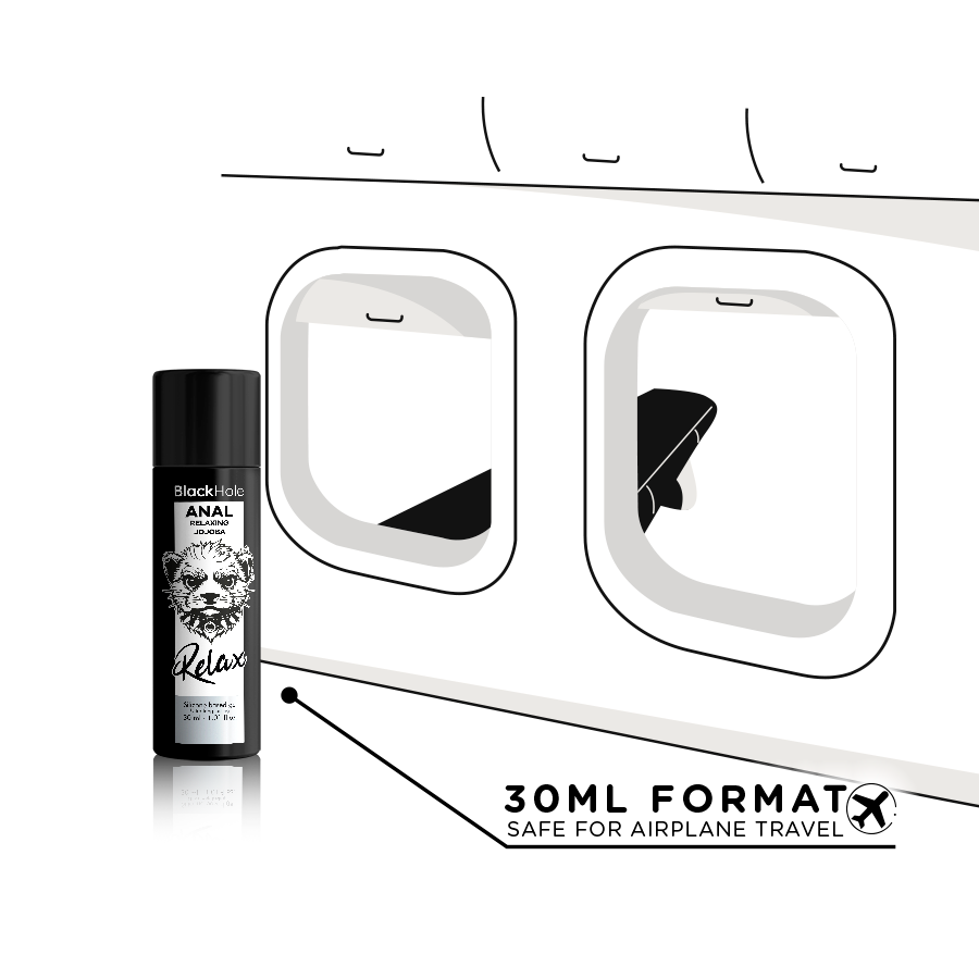BLACK HOLE - ANAL RELAXING JOJOBA RELAX SILICONE BASE 30 ML 5 BLACK HOLE - ANAL RELAXING JOJOBA RELAX SILICONE BASE 30 ML - obrazek 5