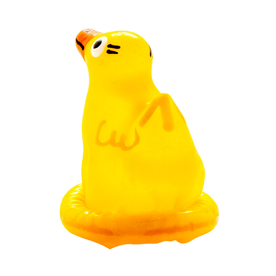 CONDOMERIE - HANDPAINTED NOVELTY CONDOMS DUCK 3 CONDOMERIE - HANDPAINTED NOVELTY CONDOMS DUCK - obrazek 3
