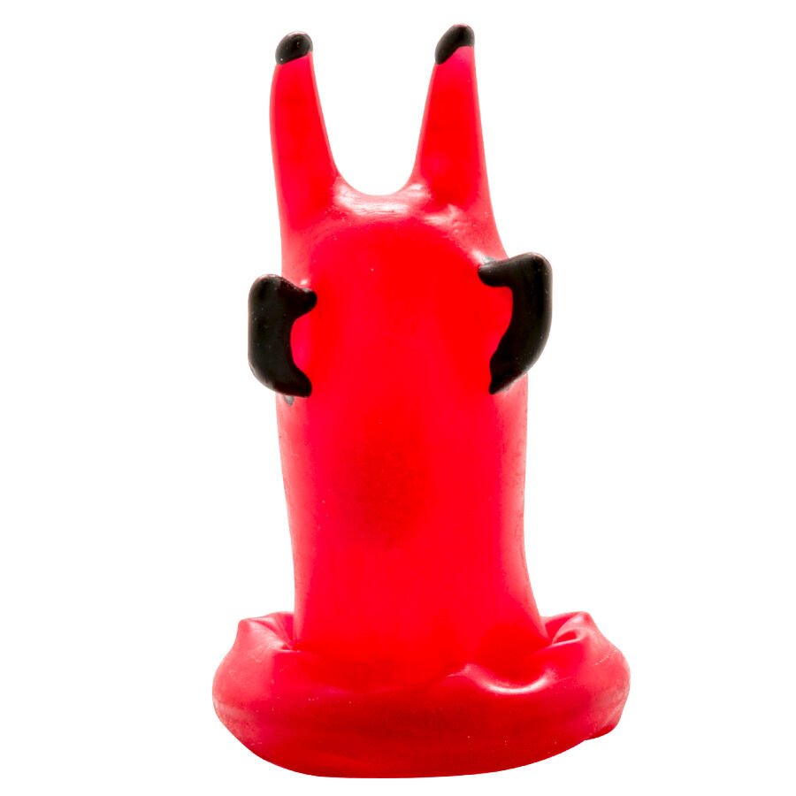 CONDOMERIE - HANDPAINTED NOVELTY CONDOMS RED DEVIL 3 CONDOMERIE - HANDPAINTED NOVELTY CONDOMS RED DEVIL - obrazek 3