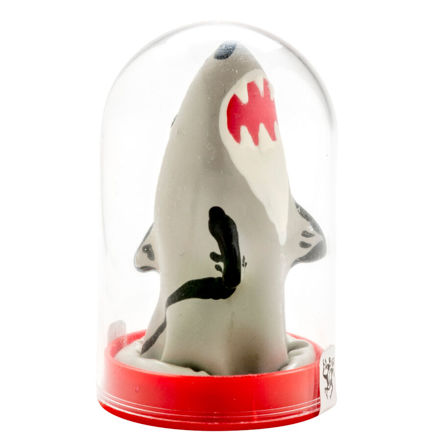 CONDOMERIE - HANDPAINTED NOVELTY CONDOMS SHARK MODEL 1