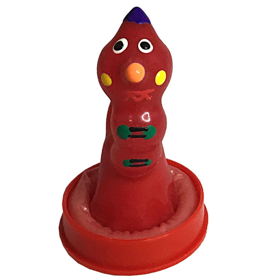 CONDOMERIE - HANDPAINTED NOVELTY CONDOMS WORM 3 CONDOMERIE - HANDPAINTED NOVELTY CONDOMS WORM - obrazek 3