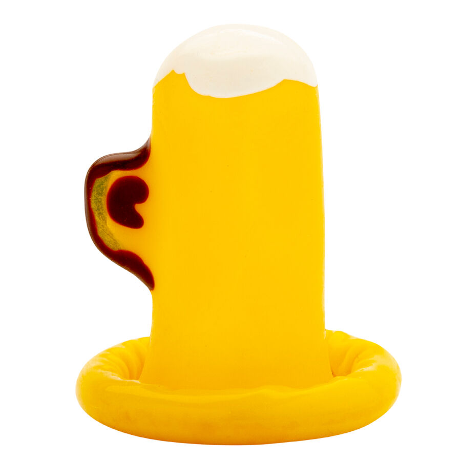 CONDOMERIE - HANDPAINTED NOVELTY CONDOMS GLASS OF BEER 4 CONDOMERIE - HANDPAINTED NOVELTY CONDOMS GLASS OF BEER - obrazek 4