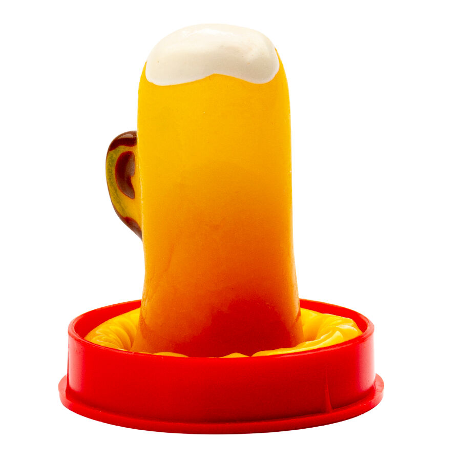 CONDOMERIE - HANDPAINTED NOVELTY CONDOMS GLASS OF BEER 2 CONDOMERIE - HANDPAINTED NOVELTY CONDOMS GLASS OF BEER - obrazek 2