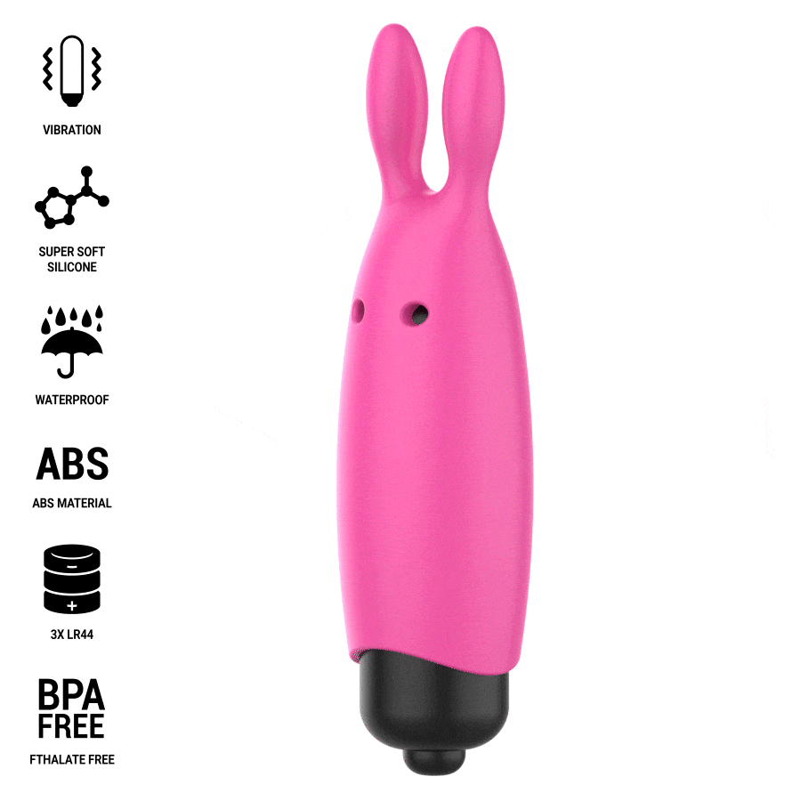 INTENSE - HOPPER PINK VIBRATING BULLET 8.3 X 2.4 CM 2 INTENSE - HOPPER PINK VIBRATING BULLET 8.3 X 2.4 CM - obrazek 2