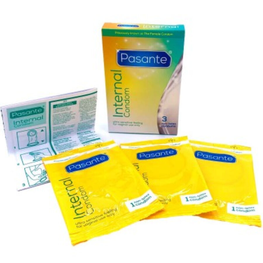PASANTE - INTERNAL CONDOM NON-LATEX 3 UNITS 2 PASANTE - INTERNAL CONDOM NON-LATEX 3 UNITS - obrazek 2
