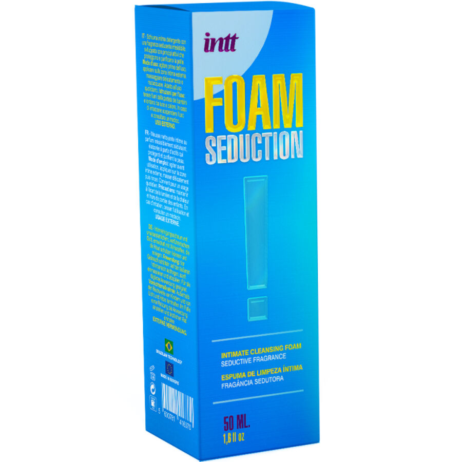 INTT RELEASES - FOAM SEDUCTION INTIMATE CLEANSING FOAM 50 ML 2 INTT RELEASES - FOAM SEDUCTION INTIMATE CLEANSING FOAM 50 ML - obrazek 2