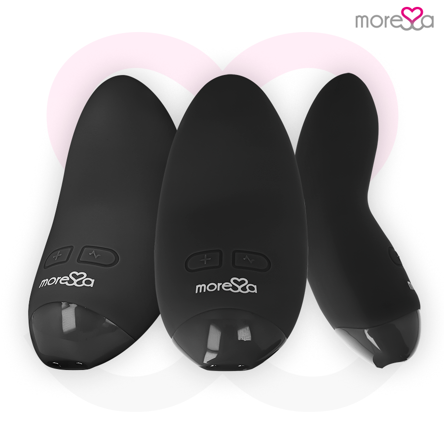 MORESSA - BLOSSOM BLACK VIBRATOR 2 MORESSA - BLOSSOM BLACK VIBRATOR - obrazek 2