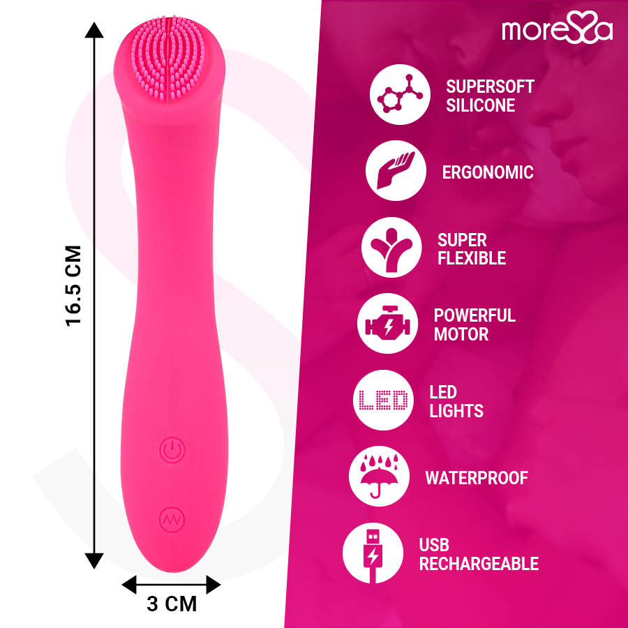 MORESSA - CELSO PREMIUM SILICONE RECHARGEABLE 4 MORESSA - CELSO PREMIUM SILICONE RECHARGEABLE - obrazek 4