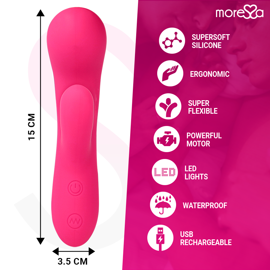 MORESSA - JERRY PREMIUM SILICONE RECHARGEABLE 4 MORESSA - JERRY PREMIUM SILICONE RECHARGEABLE - obrazek 4