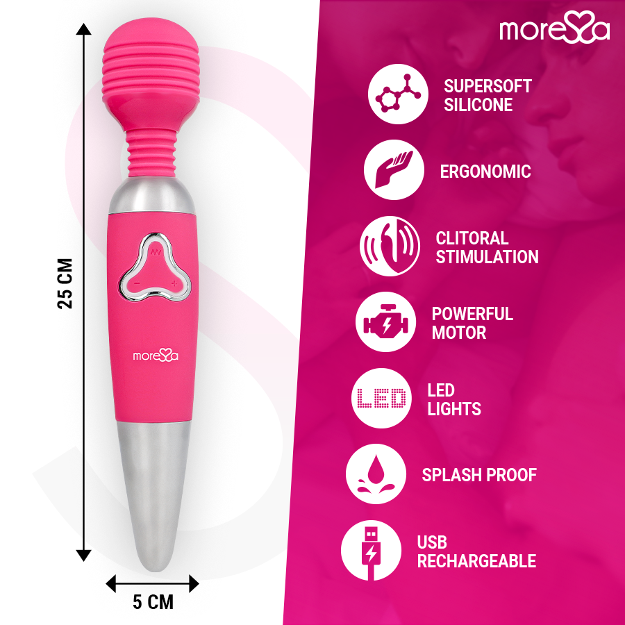 MORESSA - ODILON PREMIUM SILICONE RECHARGEABLE 4 MORESSA - ODILON PREMIUM SILICONE RECHARGEABLE - obrazek 4