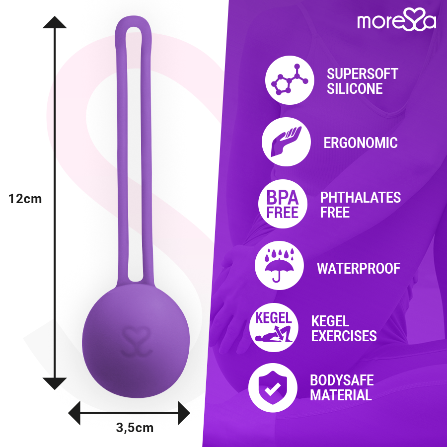 MORESSA - OSIAN ONE PREMIUM LILAC SILICONE 4 MORESSA - OSIAN ONE PREMIUM LILAC SILICONE - obrazek 4