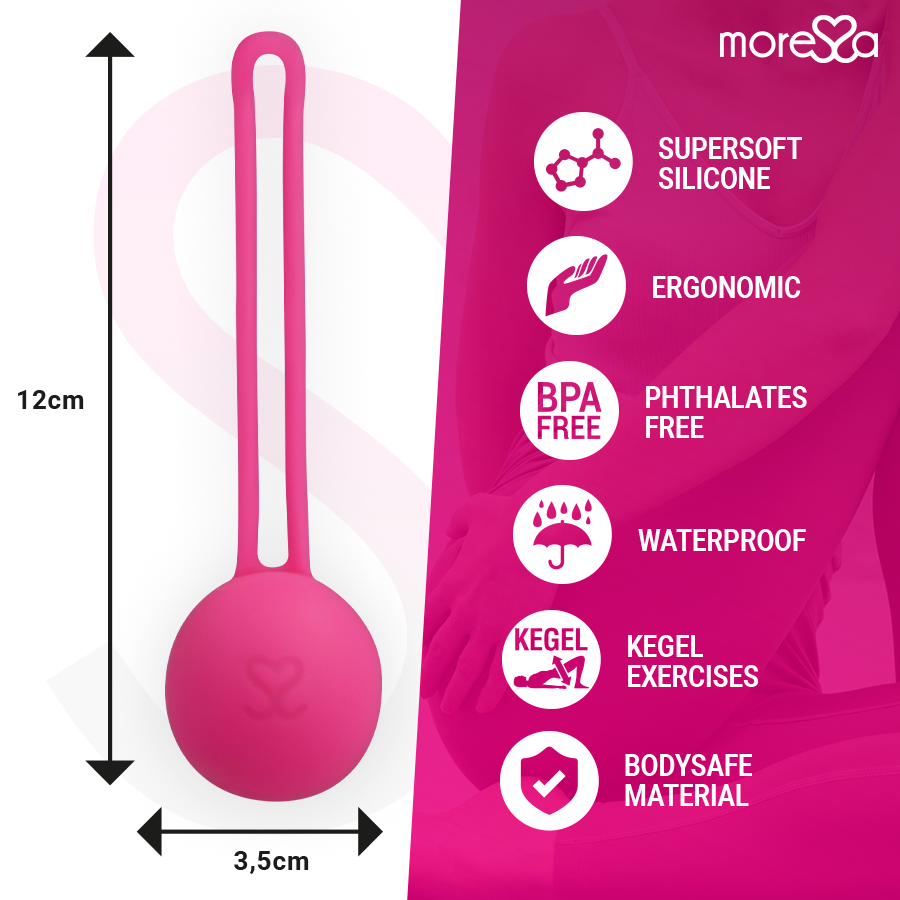 MORESSA - OSIAN ONE PREMIUM SILICONE PINK 4 MORESSA - OSIAN ONE PREMIUM SILICONE PINK - obrazek 4